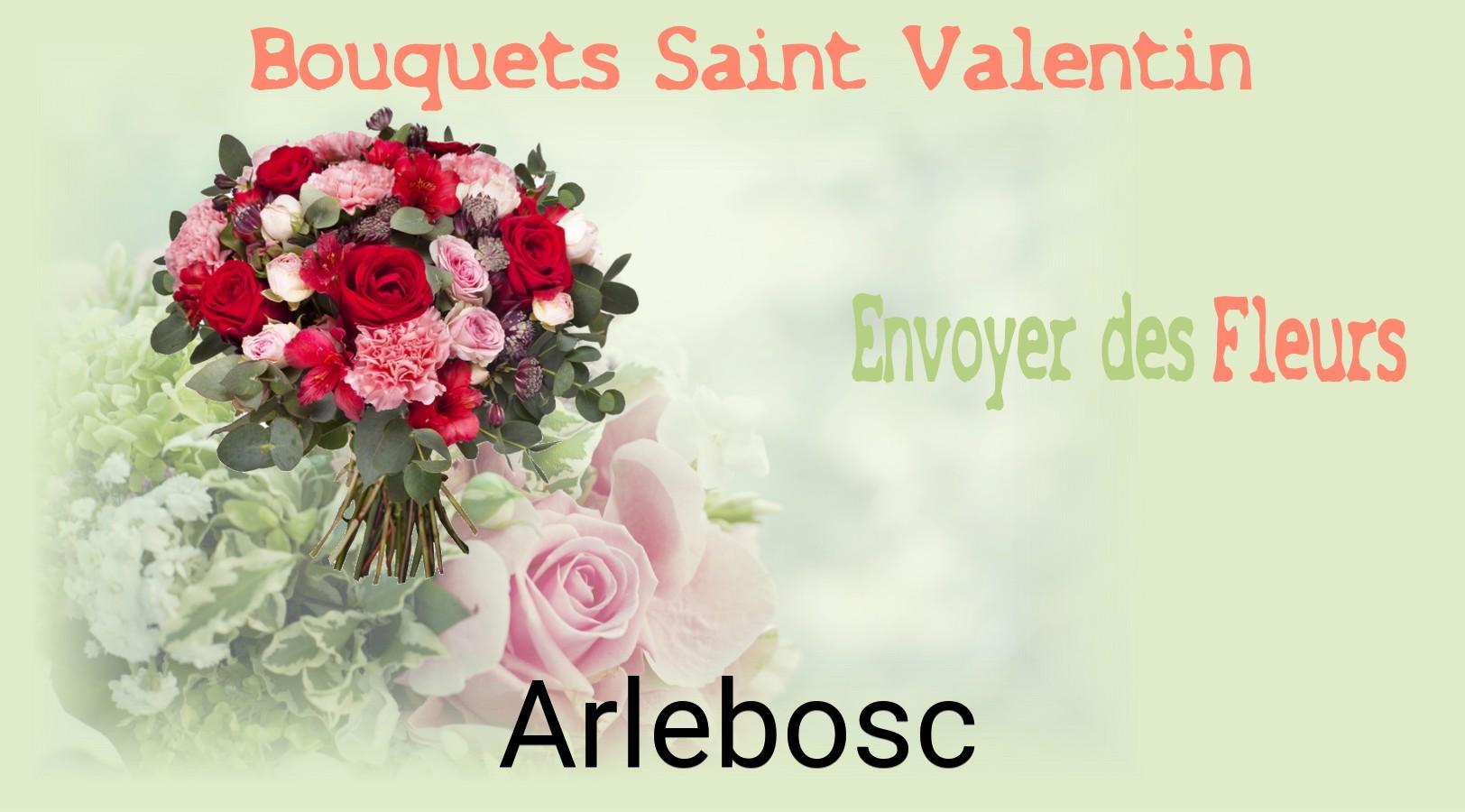 Roses de Saint-Valentin livrées à Arlebosc